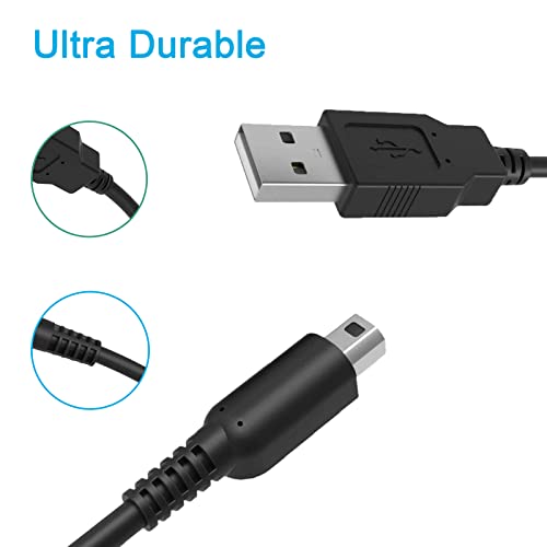 Image of Toxaoii 3DS USB Charger Cable for Nintendo N ew 3D S XL /New 3D S / 3DS XL / 3 DS /Ne w 2DS XL /New 2DS / 2DS XL / 2DS / DSi /DSi X, Replacement 3DS USB Charging Cord 3.9 FT