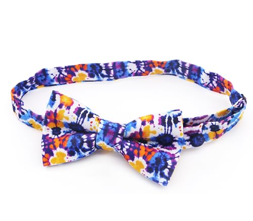 Image of OCIA Cute Pattern Pre-tied Bow Tie Adjustable Bowties for Adult & Children