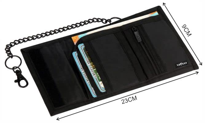 Viaggi Cash Carrier Wallet - Black 2