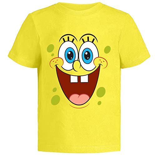Nickelodeon Spongebob Square Pants Shirts For Boys (3-Pack) Kidsgraphic Tshirt For Toddler & Up - 10 Gn/Yel/Pk Ss #TOP1