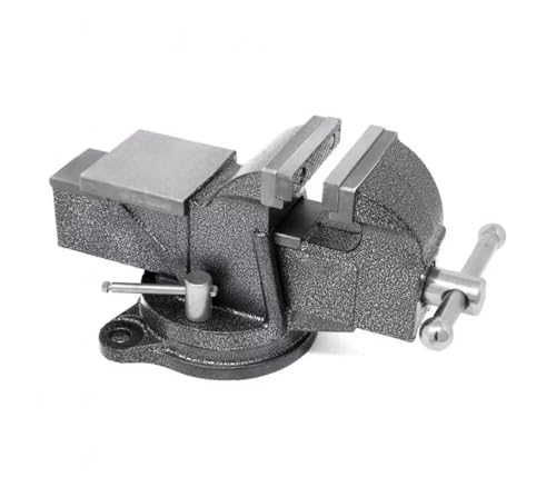 YASTA Morsa Da Banco Base Girevole Apertura 100mm Fissaggio Precisione a Morsetto