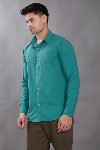 Image of DIVISIVE Men's Solid Slim Fit Shirt