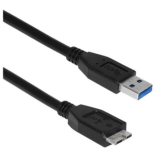 Storite USB 3.0 A a B micro Cable Para discos WD / Seagate / Clickfree / Toshiba / Samsung / Hitachi duros externos (75cm - 2 Foot - 0,75 M)