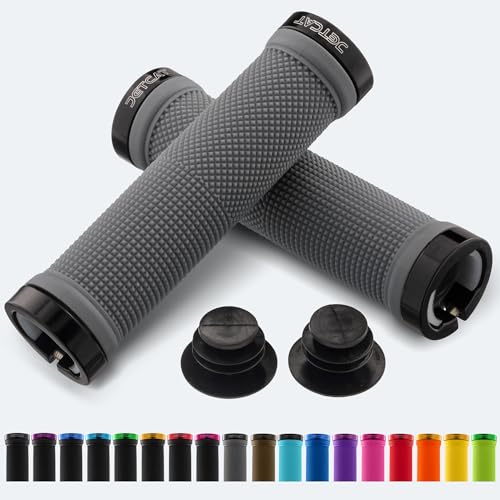 JETCAT Bike Grips, Bike Handlebar Grips, Mountain Bike Grips Handlebar, MTB Grips, Bicycle Grips BMX...
