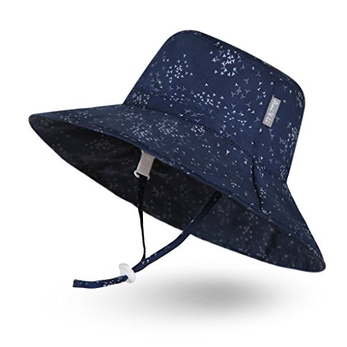 Ami&Li tots ベビー キッズ 赤ちゃん 帽子 女の子 日よけ 帽子 サンハット 調節紐付き UPF50+ つば広 子供 帽子 男の子 女の子 に適用ガールズ ボーイズ 海遊び・外出・旅