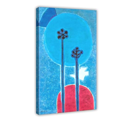 Impression giclée Kim Whanki sur toile premium avec cadre de suspension en bois