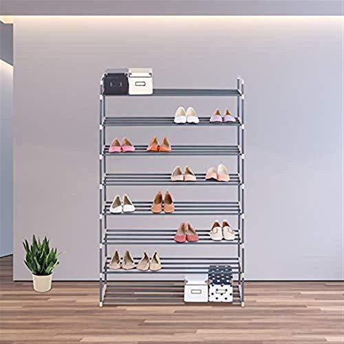Étagère à chaussures fine pour entrée et dressing capacité 40 paires