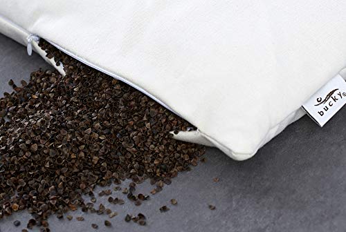 Image of Bucky Natural Bedding Collection, Duo Quilted Pillow Cover, 20x15 inch, Quilted White