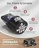 VIWKO 12V Visseuse Devisseuse Sans Fil, Perceuse Visseuse Sans Fil et 2000mAh Batterie, 25N.m Perceuse, 98 Accessoires, 25+1 Couple, Lumières LED, Parfait la Réparation à Domicile et DIY Red #3