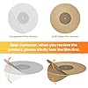 Turntable Mat Record Platter Slipmat: Acrylic Record Player Platter Vinyl Slipmat for Turntables Antistatic Tighter & Defined Bass, Clear #3