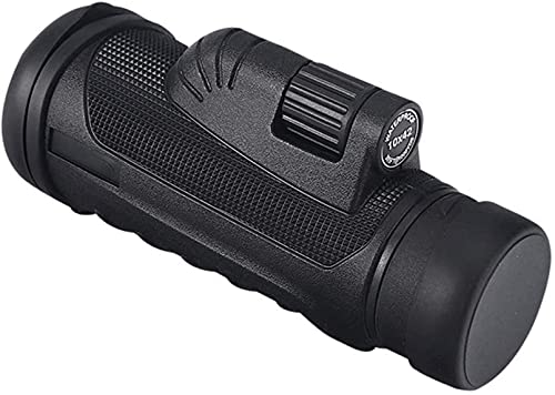 Telescopio monocular HD 10x42 un solo tubo impermeable con soporte de teléfono para exterior