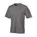 Champion Boys Big Double Dry Short Sleeve Tee, Stone Gray, Medium