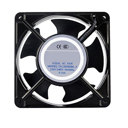 Ventilador de estufa | Soplador portátil silencioso de alta eficiencia | Ventilador calefactor axial para inserción de chimenea Cassette - Para dispositivos de pellets o troncos de hierro fundido o