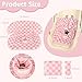 DAYEEBALL Piddle Pads Carseat, Soft and Warm Car Seat Protector, Toddler Car Seat Protector for Potty Training, Washable Carseat Potty Training Cover, Waterproof Baby Piddle Pad Car Seat Liner, Pink
