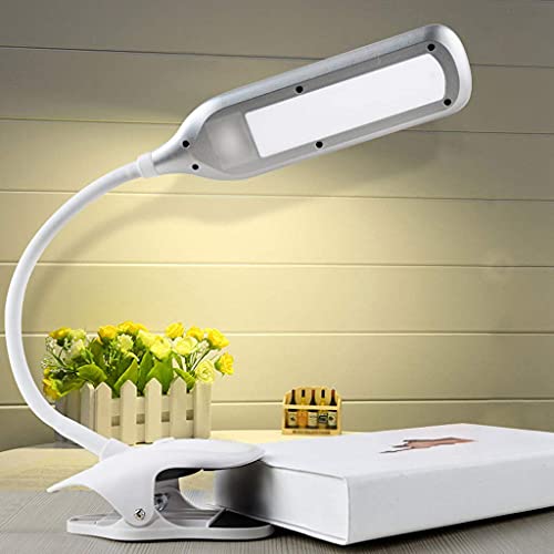 Lampe de chevet à clipser portable avec éclairage de lecture créative