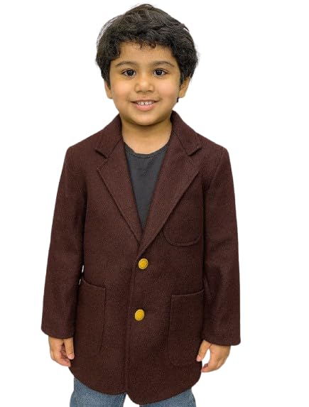 School Uniform Brown Blazer for Boys & Girls, Formal Unisex School Blazer, Comfortable, Durable & Smart Fit. 3-4Y - Review, Price and Buying Guide