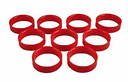 PERADON SET OF 9 PLASTIC BAR BILLIARD TABLE RINGS S4686##**