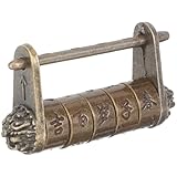 Cadenas pour valise – idéal pour les boîtes en bois anciennes, les coffrets à bijoux, les boîtes à vin, les petits meubles, etc. petit cadenas à combinaison