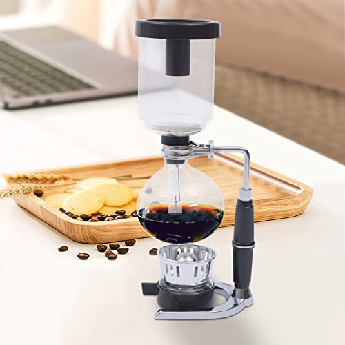DYRABREST Siphon Coffee Maker 3-Cup 360ml