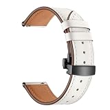 Watch_Band Cinturino per orologio in vera pelle bovina a sgancio rapido, cinturino per cintura, fibbia di ricambio nero e marrone Watch_Band, PINK_22MM, Acetato, Nessuna pietra preziosa