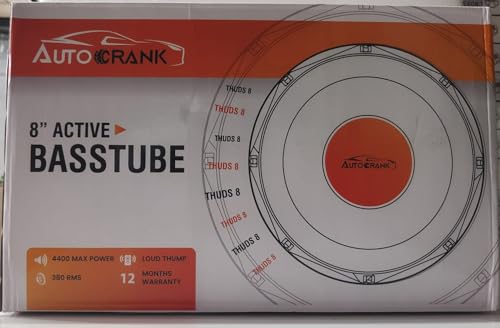 Image of 8 inch Subwoofer Base Tube 4400W Active Base Tube 8 inch Cylinder Base Tube.