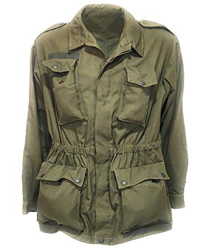 Chaqueta de combate chaleco militar soldado años 80 ejército italiano