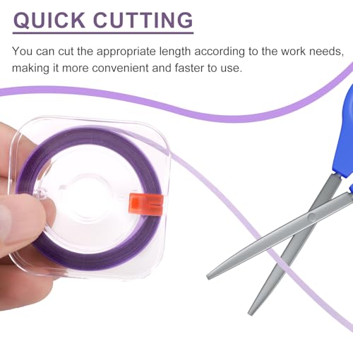 Gosknor 3-Teiliges Zahnpolierstreifen-Set, Zahnschleifwerkzeug Zahnpolitur-Schleifstreifen-Set zur Zahnreinigung Zahnfeile-Finishing-Streifen für Den Professionellen (Gelb, Blau, Lila)