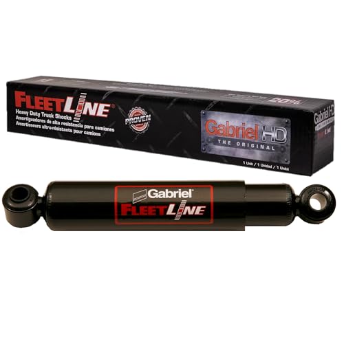 Image of Gabriel 83124 FleetLine HD Truck Front /Rear Shocks Fits Blue Bird; Country Coach; Coachmen; SAF Holland; Workhorse; Motorhome, RV, Trailer; OEM# 00110808 66153-002 90044089 SA3124