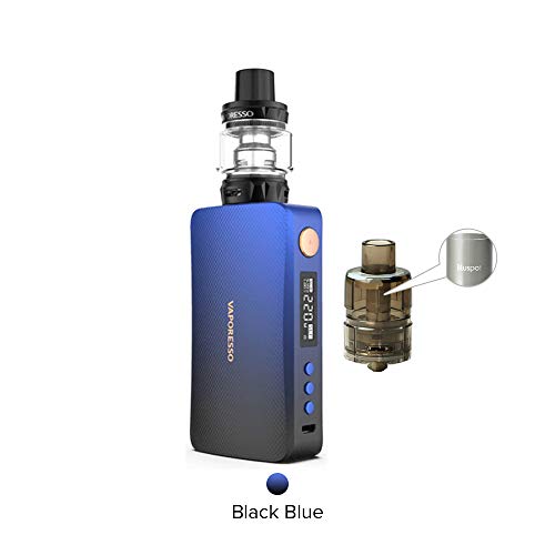 Cigarrillo Electrónico Vaporesso GEN Kit 220W with SKRR-S Tank 8ml Sin Nicotina y Tabaco (Azul negro)