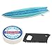 Leapiture Surf Wax Surfboard Wax Bumps Surf Wax Surfing Board Accessory with Wax Comb for Surfing Competitions Beach Holidays (Cold Wax)