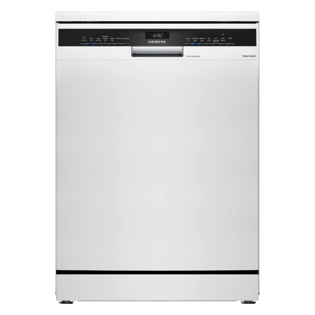 SIEMENS iQ500 14 Place Settings Free-Standing Dishwasher (SN25IW00KI, 60 cm, White)-image-3