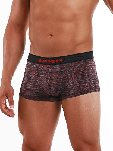 papi Men's Brazilian Cool Trunk Boxer Briefs Pack of 2 Comfort Fitting Underwear3