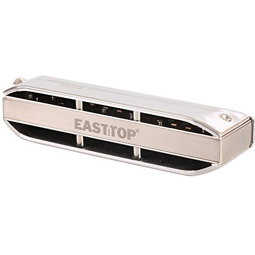 Harmonica Chromatic Super Performer 16 Trous En Alliage De Titane Peigne Performance Precision Innovation Harp - Les Beatles, Paul McCartney, John Lennon, RIngo Starr, George Harrison Harmonica Chromatic Super Performer 16 Trous En Alliage De Titane Peigne Performance Precision Innovation Harp – Image 3