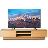 【50~55型推奨】 アイリスプラザ テレビ台 テレビボード ローボード 幅約150cm 奥行35.5cm 高さ31cm 43型 50型 ナチュラル 天然木 引き出し付き 扉付 完成品 耐荷重30kg T-OTV-150