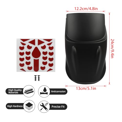 Image of CHIFUN Front Fender Mudguard for XT1200Z Tenere 1200 XT1200 Z 2010-2026, Motorcycle Extender Wheel Cover Splash Guard Extension Dust Guards Accessories
