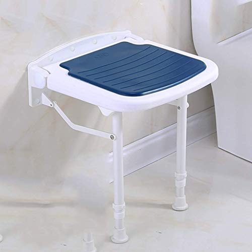 Tabouret de douche pour personnes âgées et handicapées bleu