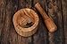 Samhita Acacia Wood Mortar and Pestle for Garlic Pepper Herb Crusher Kitchen Utensils Birthday Housewarming Gift. Mortar- 4