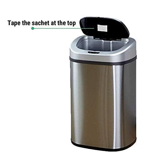 Green Piece CA-DIAPER-PAIL-DEODORIZER-6 Overstuffed And Double Sized - All Natural Baby Diaper Pail Deodorizer Activated Charcoal thumb #6