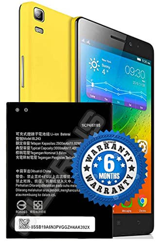 Image of GILERINS Original BL243 Battery for Lenovo K3 Note K50a40 / A7000 A5500 A5600 A7600-M Battery with 6 Month Warranty and high Capacity Battery Backup.