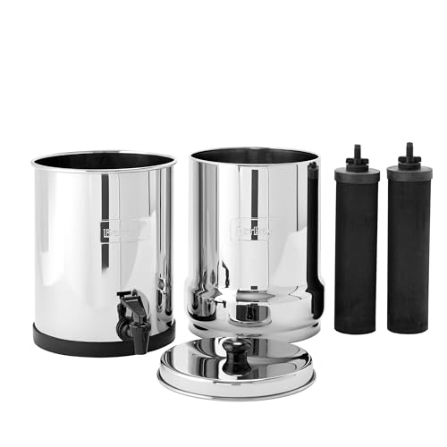 Travel Berkey Gravity-Fed Water Filter with 2 Black Berkey Elements–Enjoy Potable Water While Camping, RVing, Off-Grid, Emergencies, Every Day at Home image 5