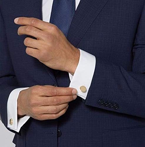 Mancuernillas personalizadas para hombres, accesorio grabado miniatura 5