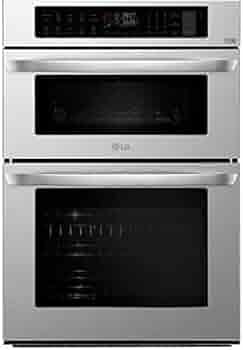 lg wall oven microwave combo stainless steel