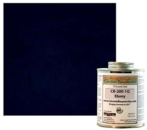 Ten Second Color (TSC) Concrete Dye Concentrate Makes 1 Gallon Professional Grade and Easy to use. Brilliant Bold Colors. Semi-Transparent Cement Dye. Dries in...