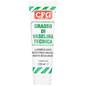 CFG Grasso di Vaselina Tecnica ND Tubo 125ML, INCOLORE, 125 ML