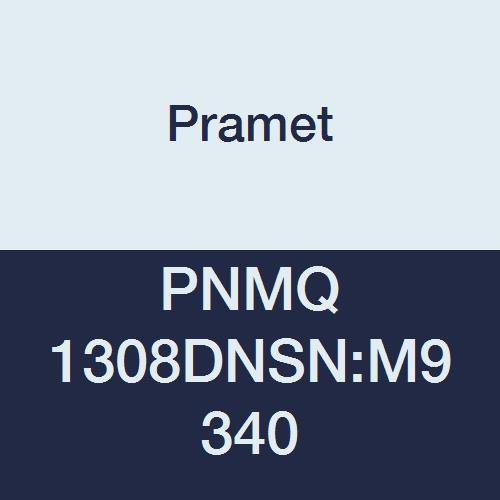 PNMQ 1308DNSN:M9340 Carbide Stainless Steel and Super Alloys (M35,S25) Milling Insert, Positive Geometry, PNMQ Style (Pack of 5)