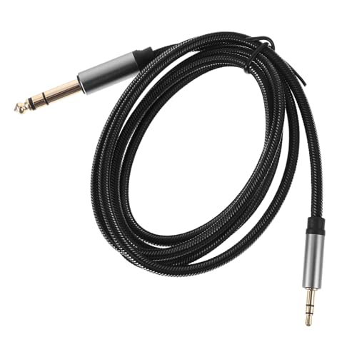 Cable de Audio Homoyoyo Jack 3.5mm a 6.35mm 1.5m miniatura 1