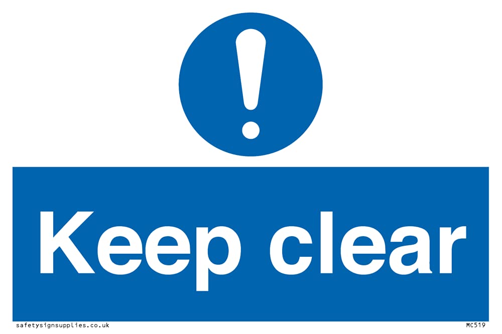 Viking Signs Keep clear
