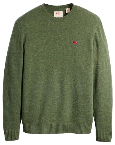 Levi's Original Housemark Sweater, Uomo, Olive Heather, L