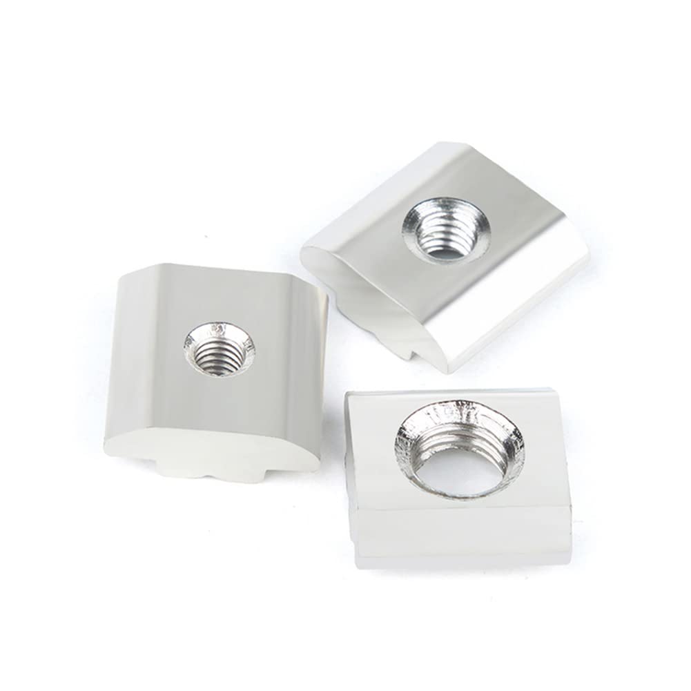 Écrous en T, Écrous Rainure en T Coulissants pour Profilé d'Aluminium 20/30/40/45 Séries, (EU45) M8, 10pcs