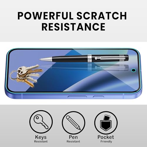 Image of FIRST MART Military-Grade Matte Tempered Glass for Google Pixel 10A - 9H Screen Protector, Anti-Glare Protection, Scratch-Resistant, Bubble-Free (1 Pack)